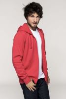 MEN'S FULL ZIP Kapucnis felső SWEATSHIRT 